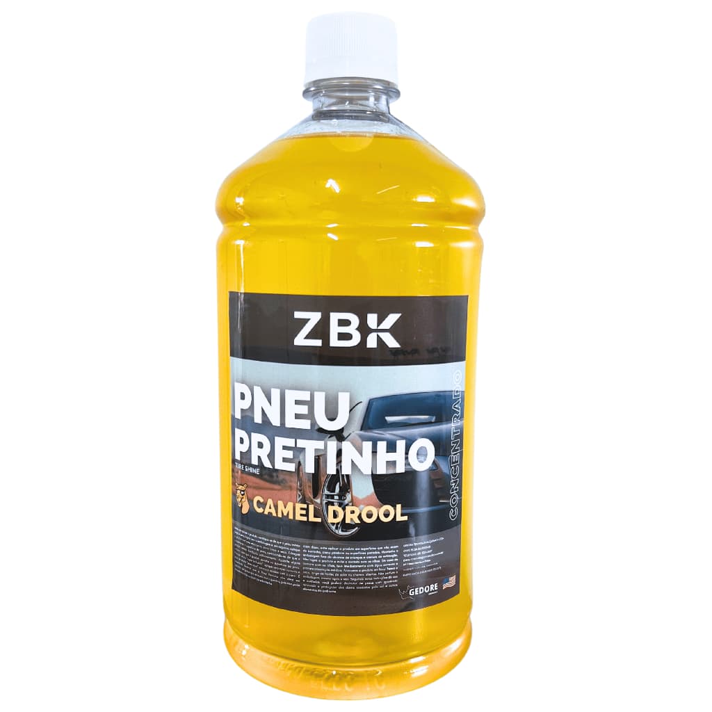 Pretinho Baba de Camelo Automotivo Concentrado Restaurador de Borracha 500ml