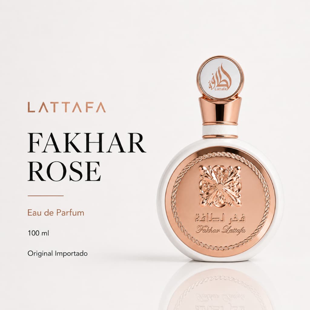 Lattafa Fakhar Rose EDP Perfume for Women 100ml - Original, Long Lasting