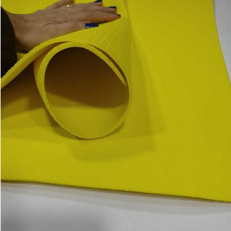 2 Tapetes Placa Eva Grande 2 Metros Comprimento x 1 metro de largura Artesanato sem Emenda Cor Amarelo