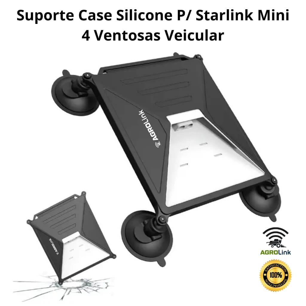 Capa Case Silicone Para Starlink Mini Protetora Veicular | AgroLink