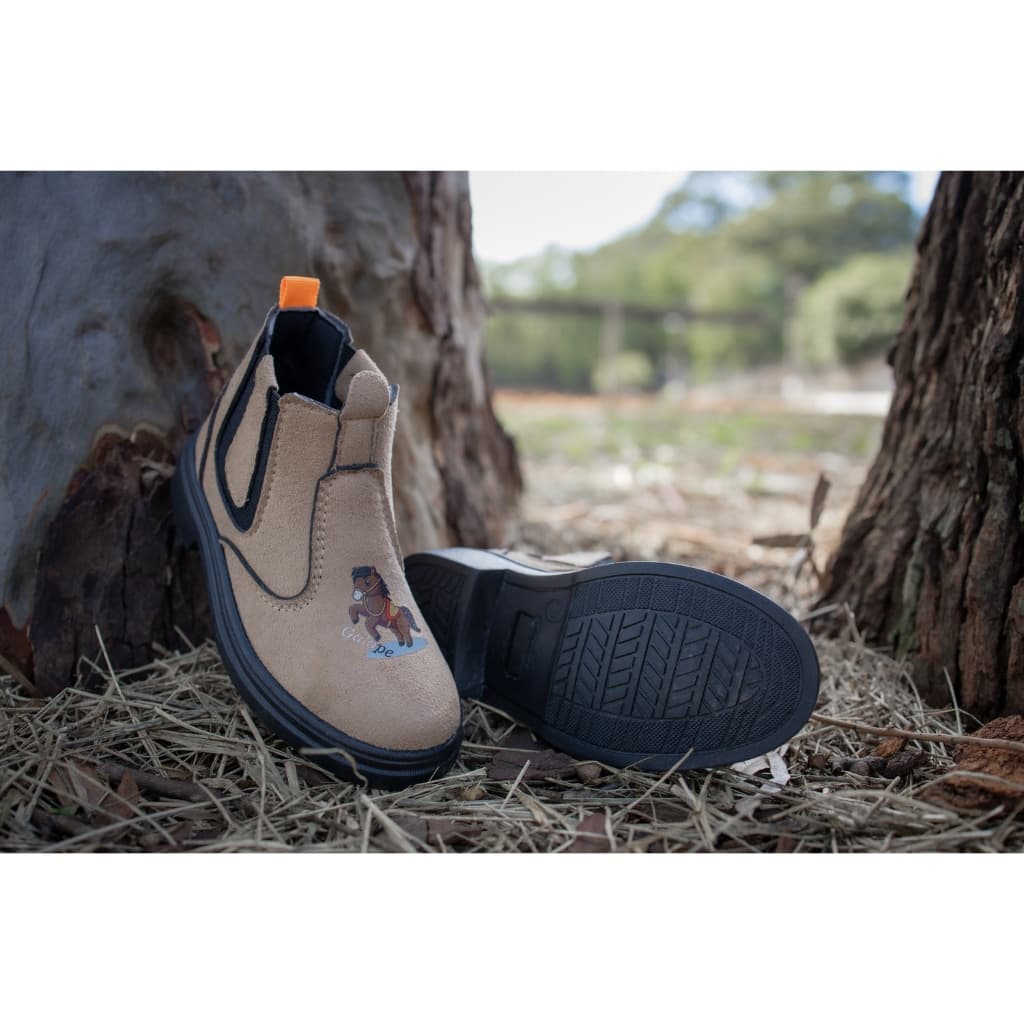 Bota Botina Infantil Unissex Legítimo Festa Junina Chelsea Cano Curto Cowboy Butina Country