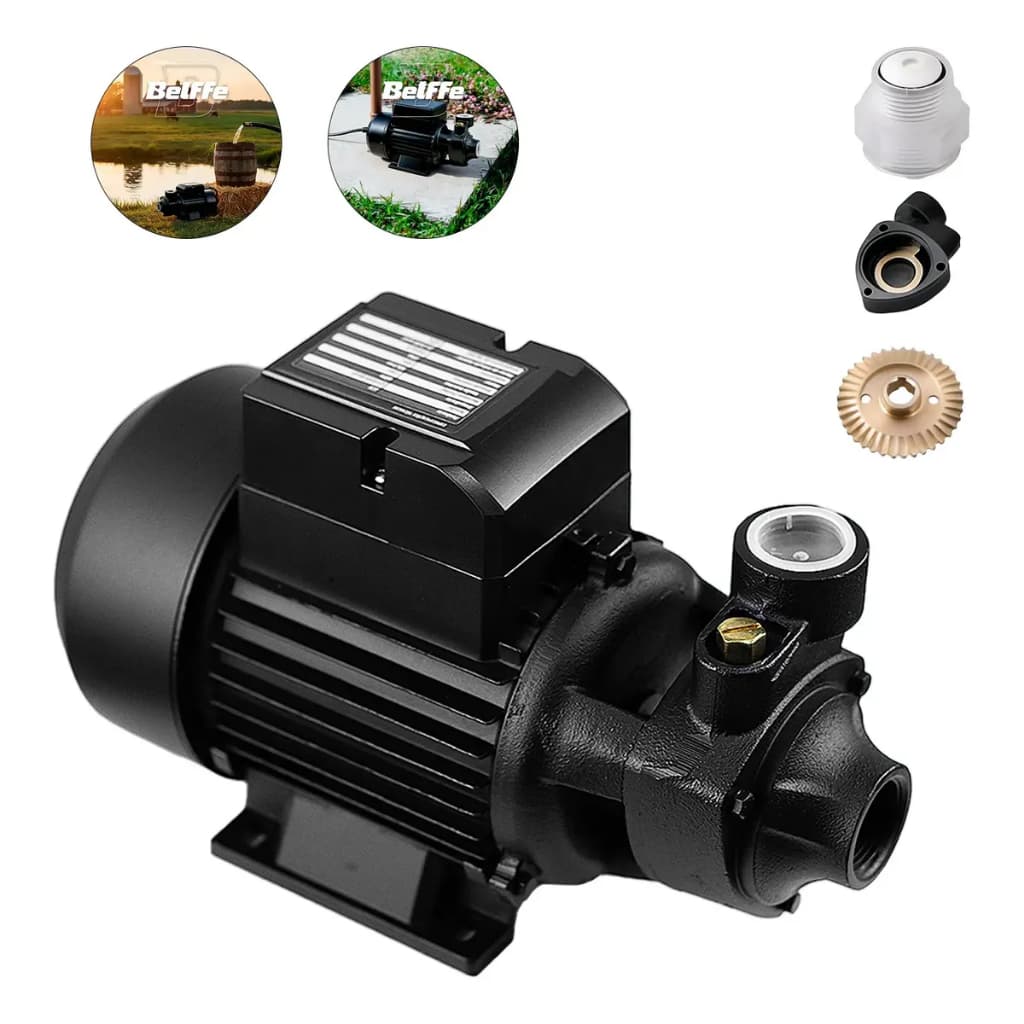 Motobomba Hidraulica Agua Periférica 1/2 Cv 25L Qb60 127V Belffe