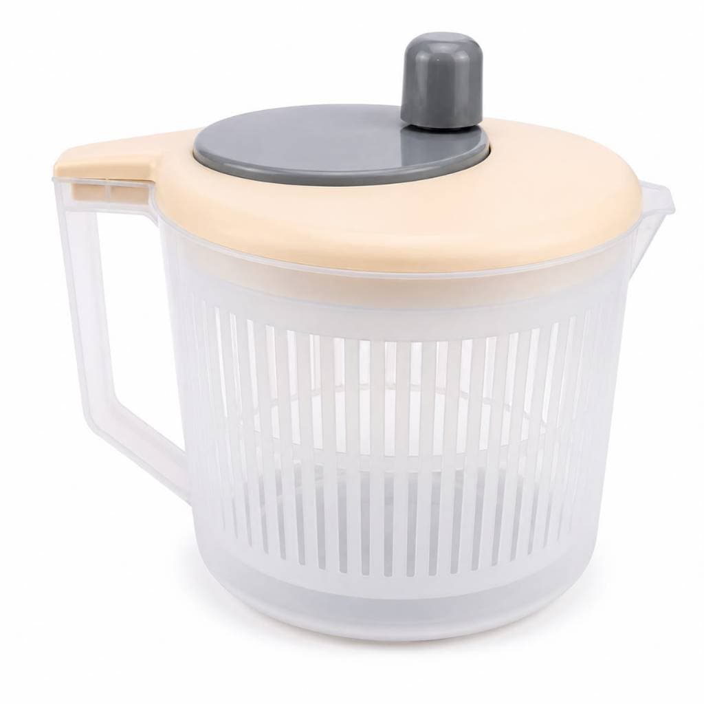 Centrífuga de Salada Cinza 2,5L - Praticidade e Eficiência com Fácil Limpeza Xplast