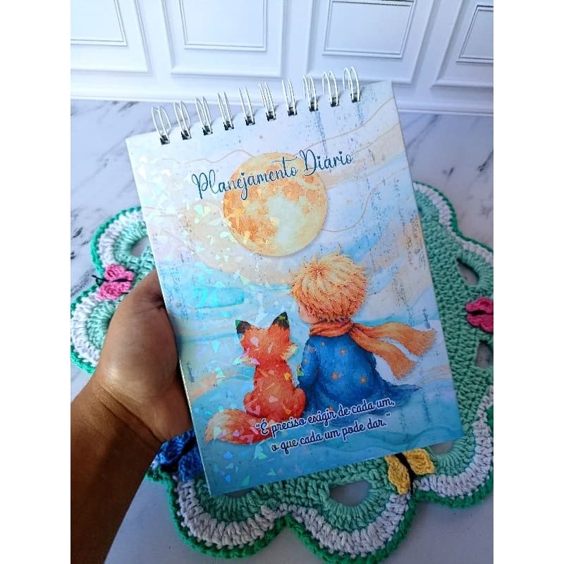 Planner diário/ Pequeno príncipe/planner