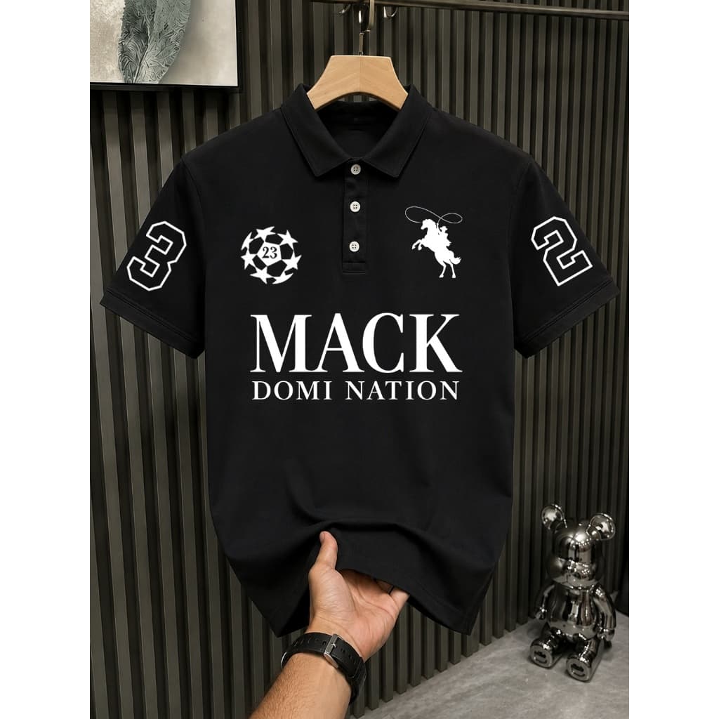 Camisa Polo Mack Domination Camisa De Malha Pìquet