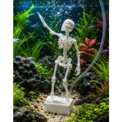 ESQUELETO DANÇARINO PARA AQUARIO