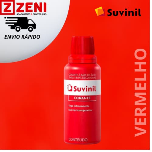 Corante 50ml Vermelho Suvinil