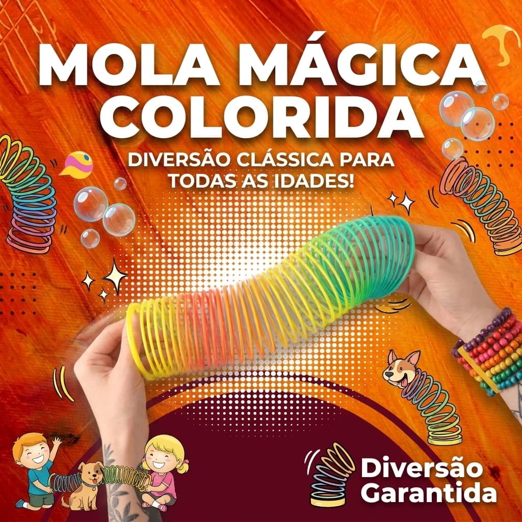 Kit Mola Maluca Colorida Prenda Brinquedo Infantil Color Brinquedo coordenação Motora