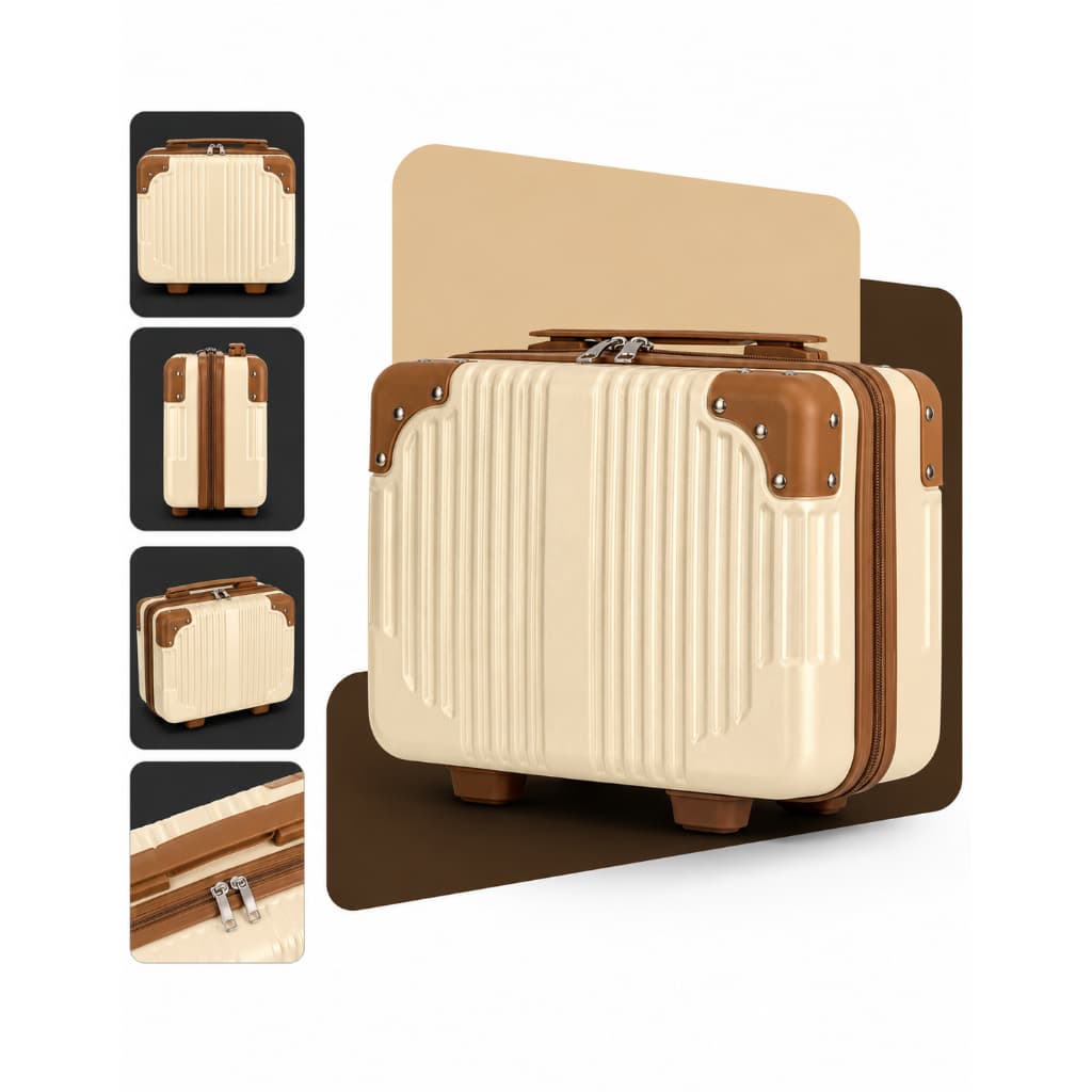 Mala de Mão Maleta Frasqueira Necessaire Mala De Viagem Para Avião Porta Maquiagem Resistente