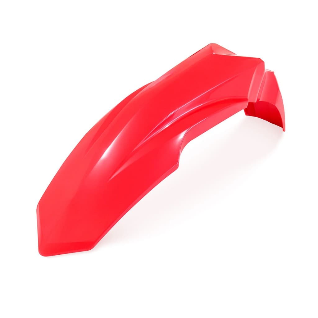 Paralama dianteiro next Crf 230 250 300 Tornado Vermelho e Branco B.biker