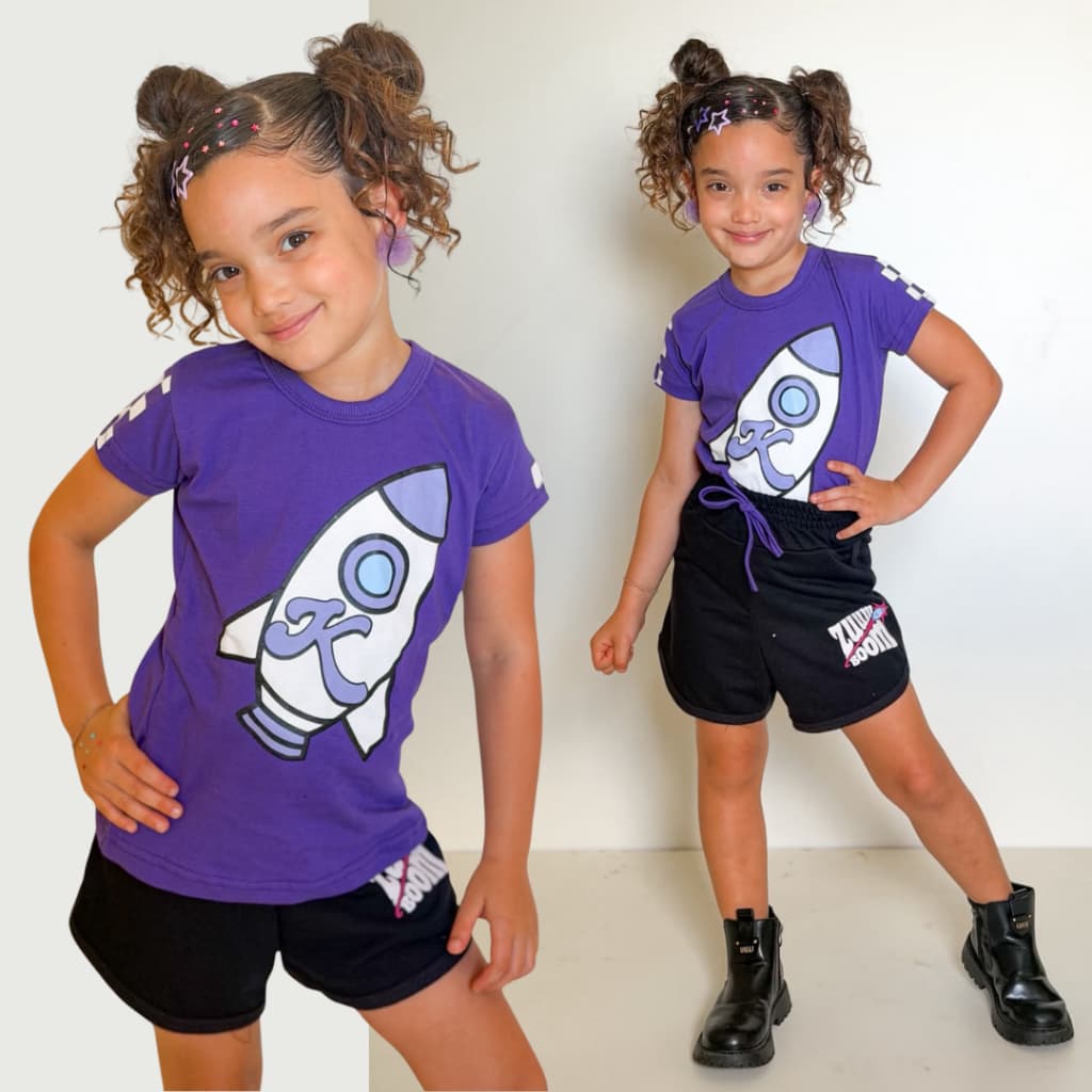 Conjunto Infantil Menina Lançamento Verão Estiloso