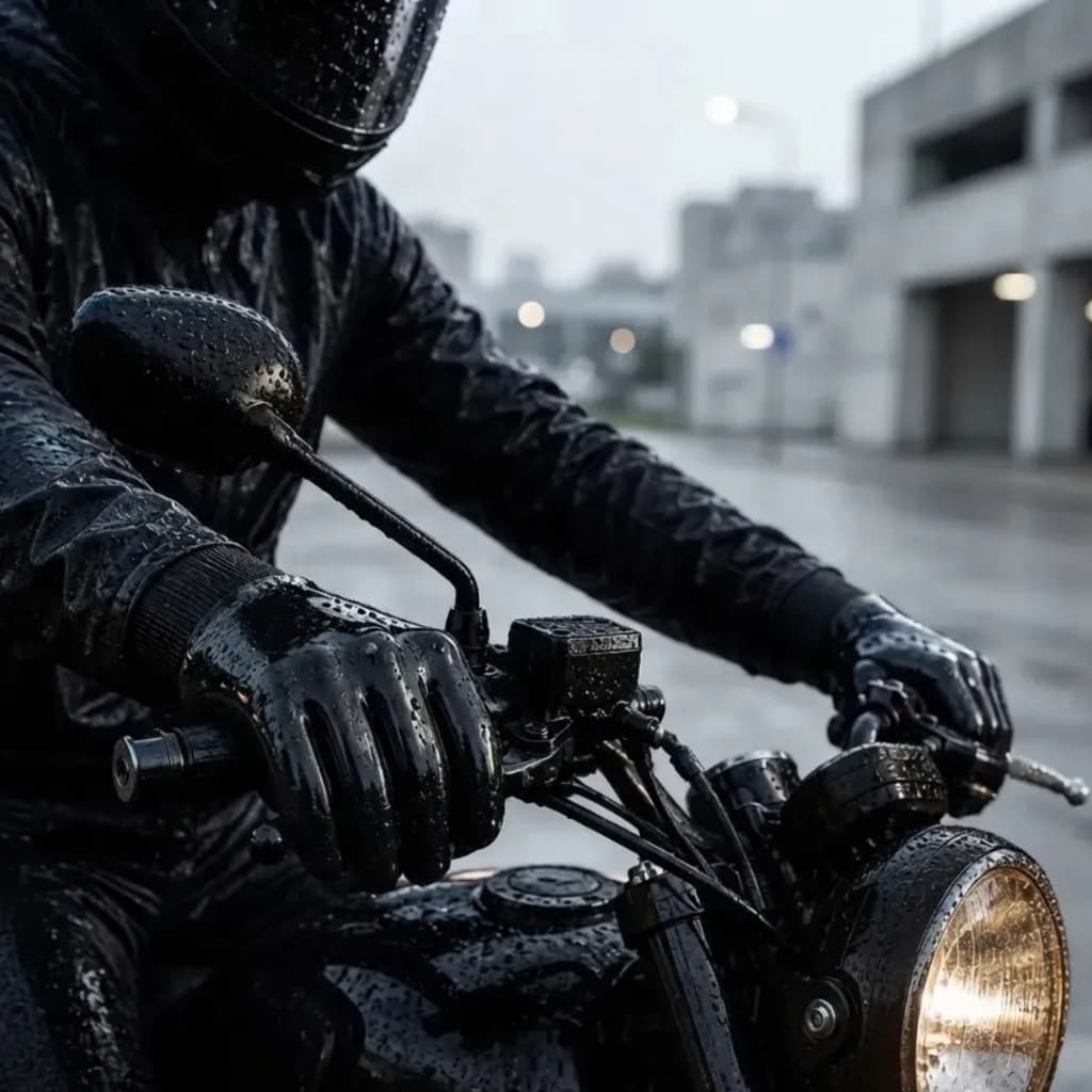 Luva Motoqueiro Impermeável Moto Motoboy Proteção Térmica Chuva Frio