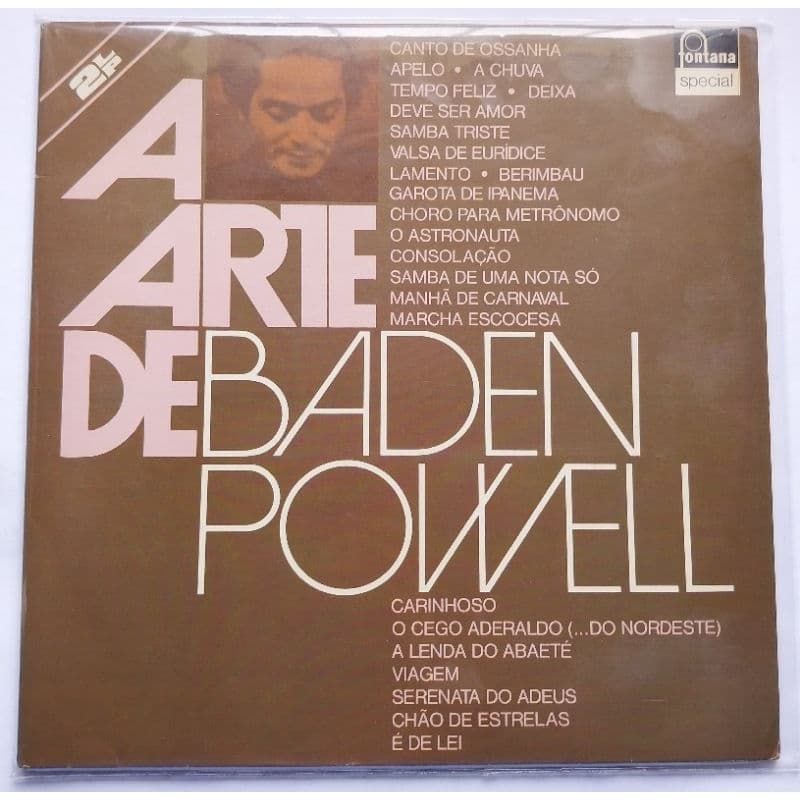 LP Disco de Vinil A Arte de Baden Powell Duplo