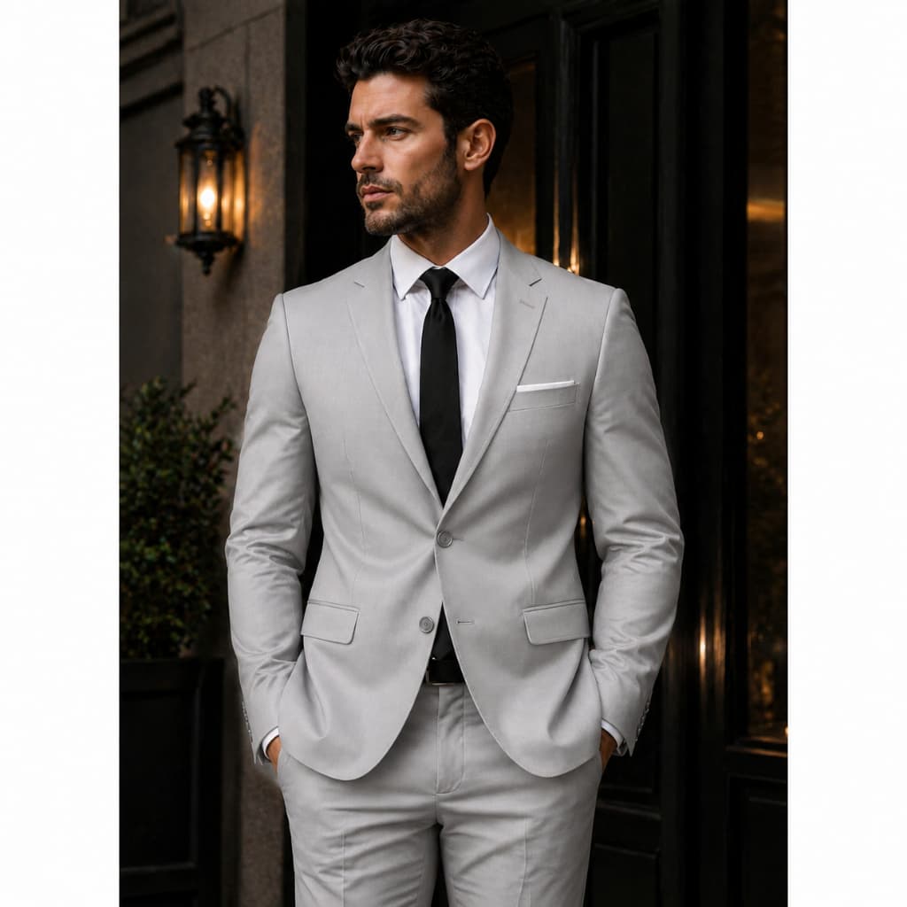 Terno Masculino Social Slim Blazer e Calça P/ Casamento e Formatura