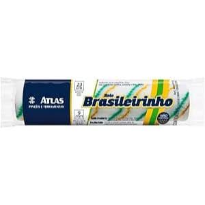 Rolo De Lã Pintura Anti Respingo 23 Cm Brasileirinho - Atlas