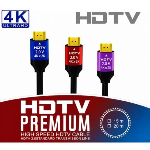 Cabo Hdmi X Hdmi 2.0 4k Ultra Hd Blindado 15 Metros