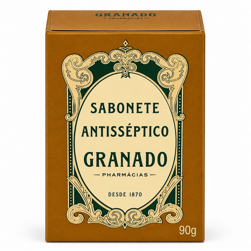 Granado Sabonete Antisséptico 90g Barra Limpeza Profunda da Pele Original