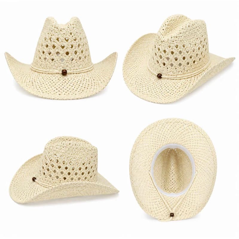 Chapéu Country Virginia Palha Cowboy Estilo Rodeio Sertanejo Moda Praia Feminino