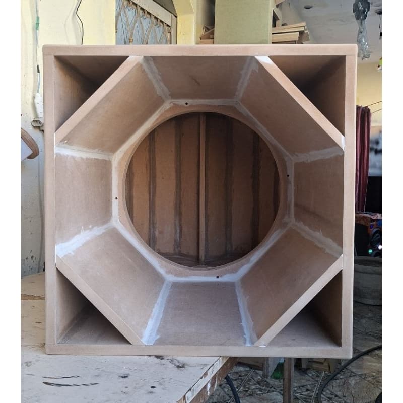 Caixa invertida grave  VPK 7K2 18p, mdf 18mm