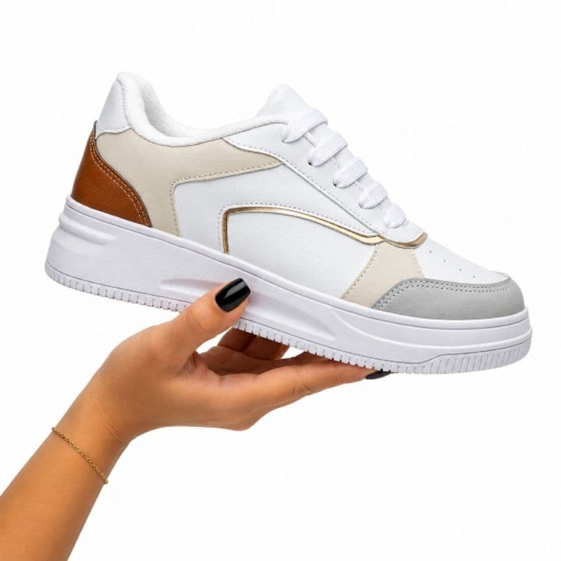 Tênis Feminino Casual Leve e Confortável