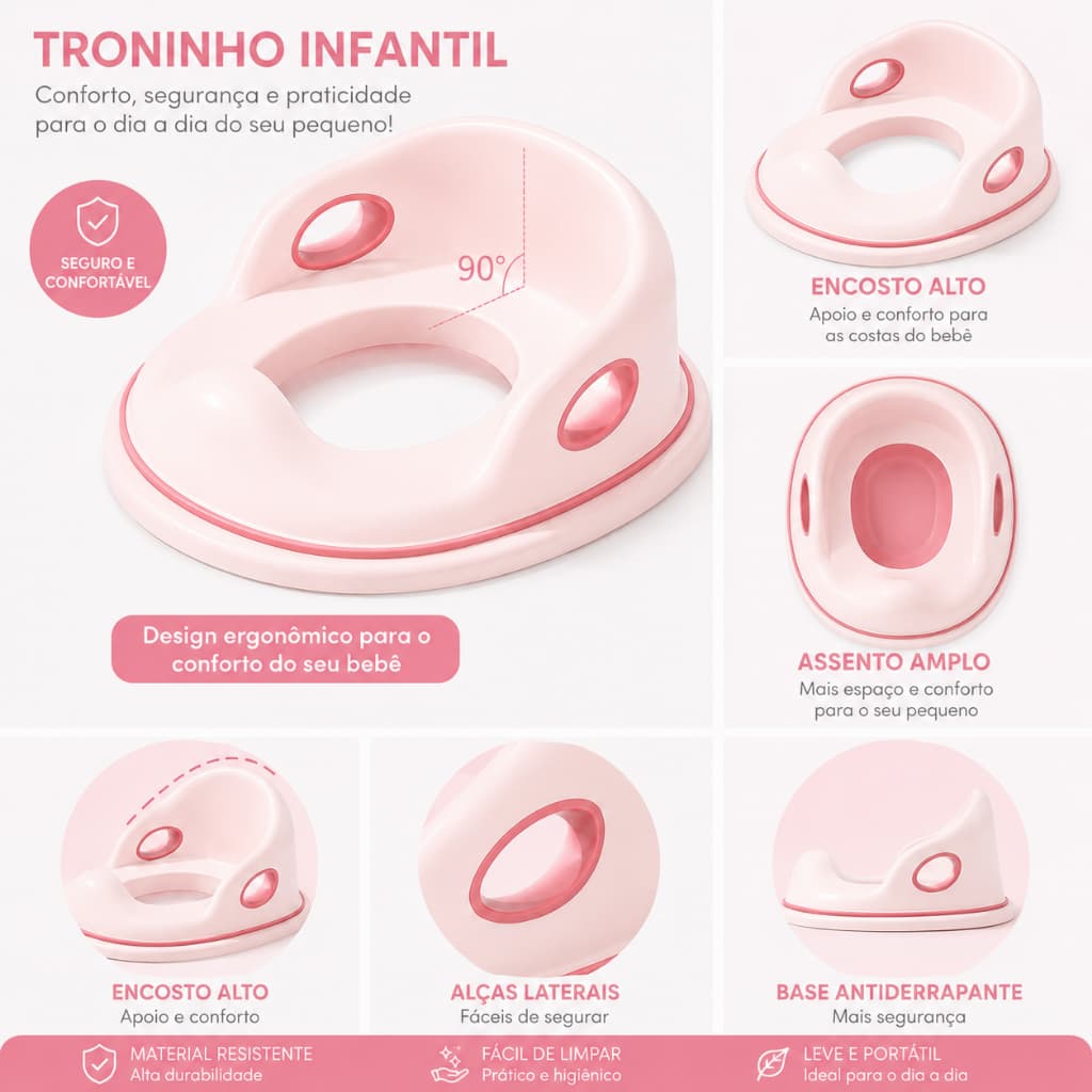 redutor Assento vaso Sanitário Infantil Redutor Assento Sanitário infantil Para Desfralde