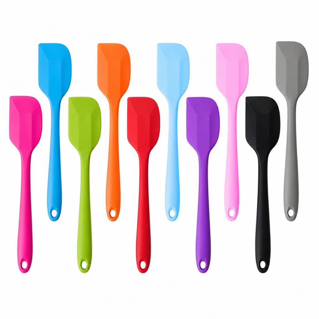 Espátula Pão Duro De Silicone Maciço 21 cm