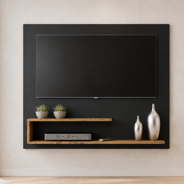 Painel Suspenso Orlando para TV até 32” – Design Moderno e Funcional