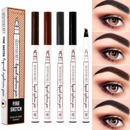 Caneta Lapis Henna Efeito Microblading Sobrancelhas