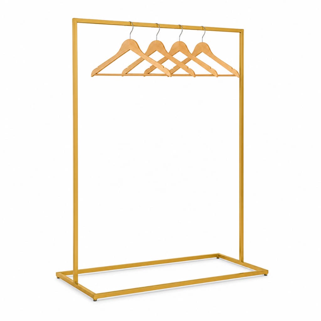 Arara de Roupas Closet Arara Ilha Centro de Loja Expositor para Cabides Desmontável