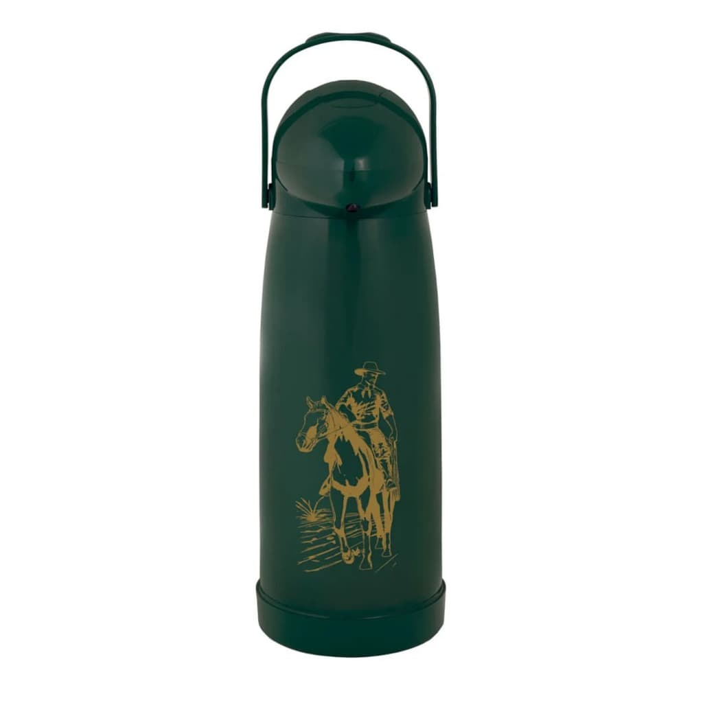 Garrafa Térmica de Pressão Farroupilha Verde 1,9 Litros Mor