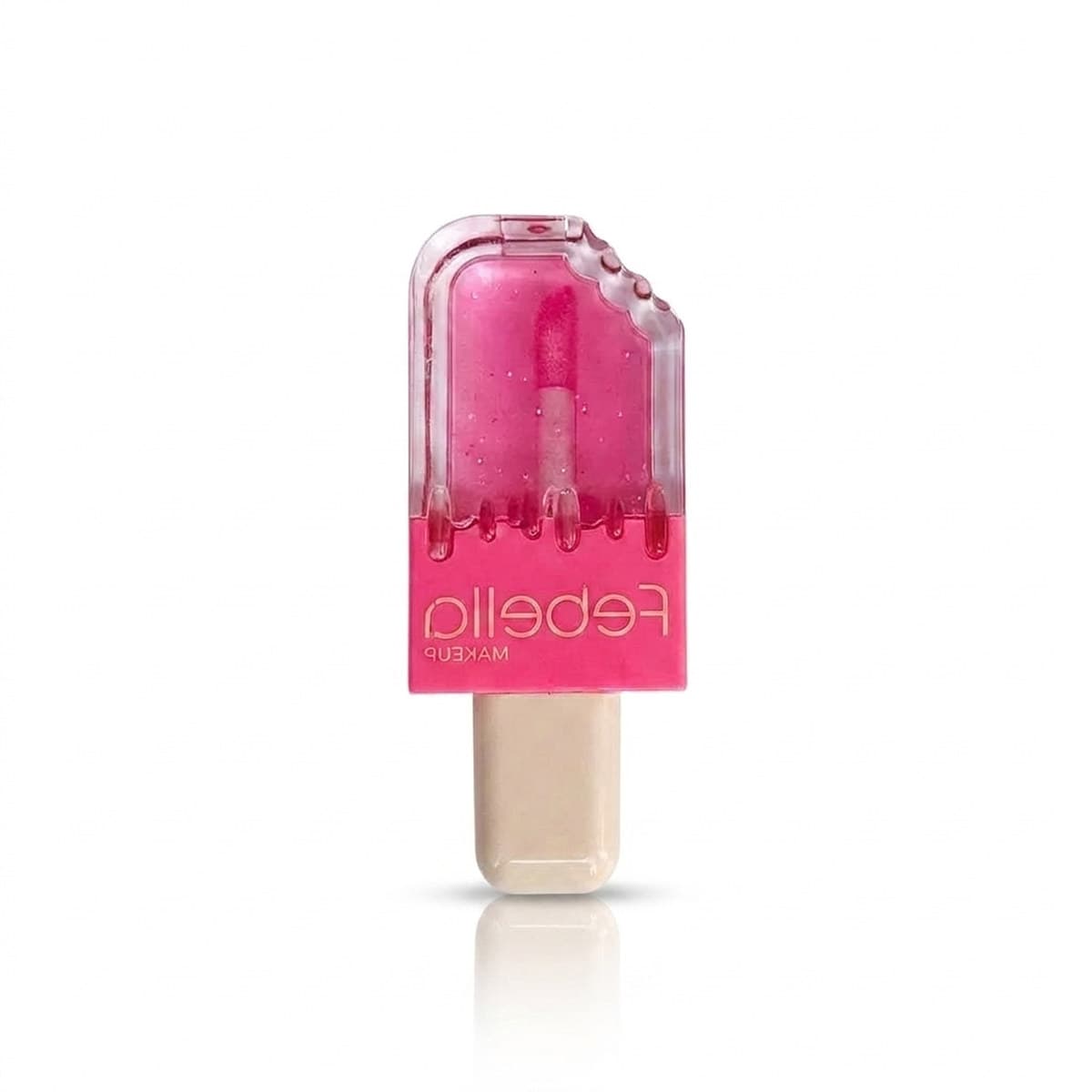 Lip Gloss Efeito Sorvete Cor 01 Hidratante Labial com Brilho Toque Cremoso e Cor Leve para os Lábios