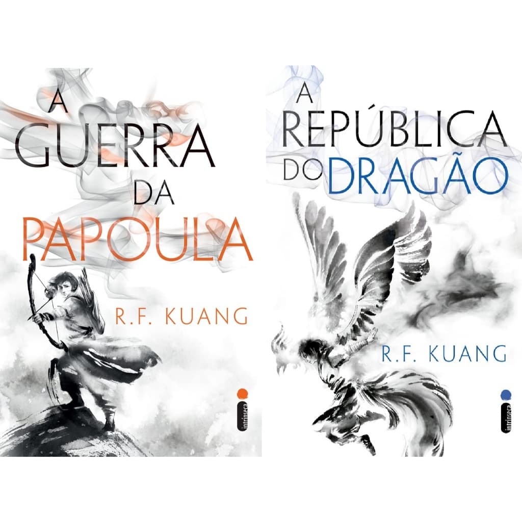 KIT Livros R. F. Kuang – A Guerra da Papoula + A República do Dragão (NOVOS e LACRADOS)
