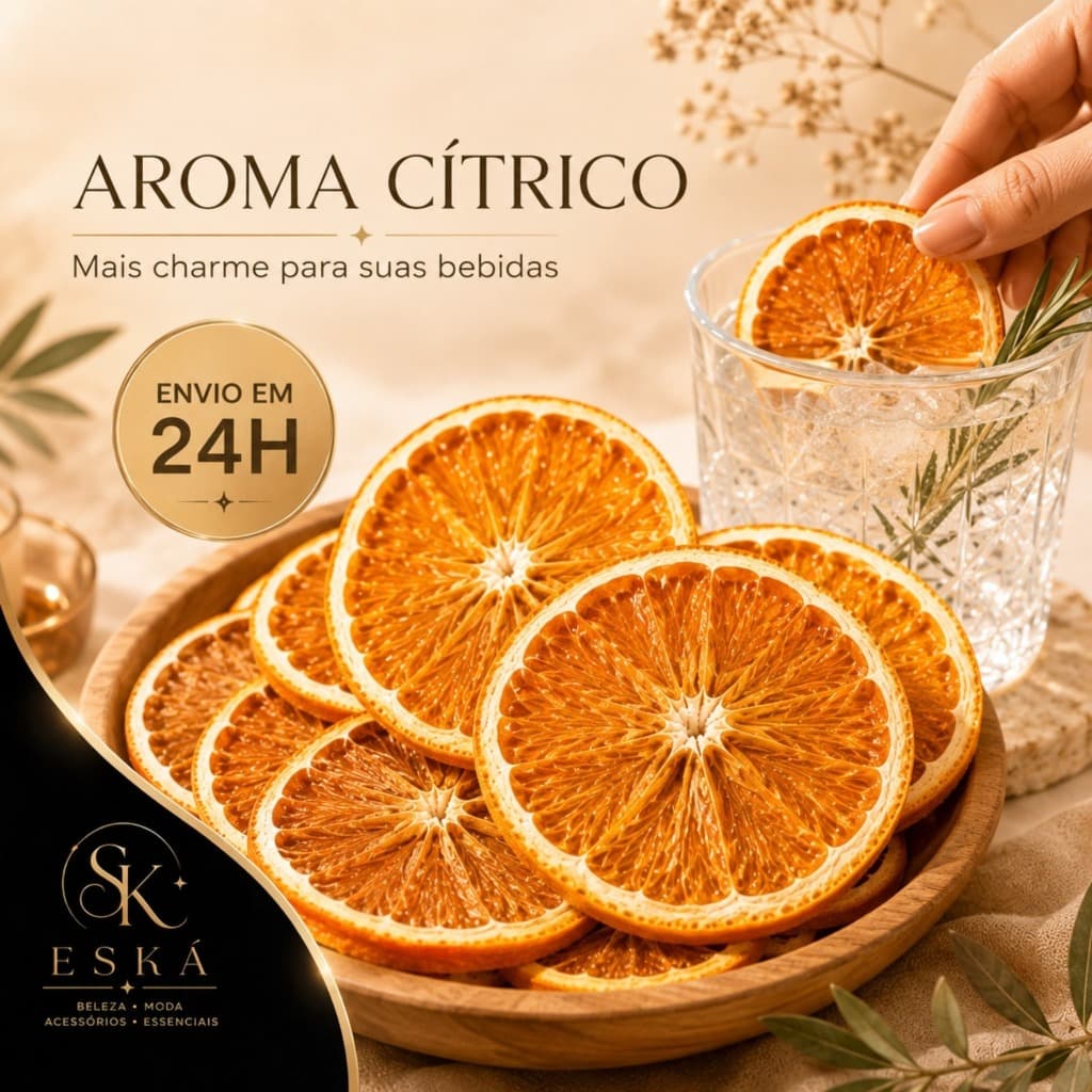 Laranja Desidratada 50G , banhos energeticos, laranja seca