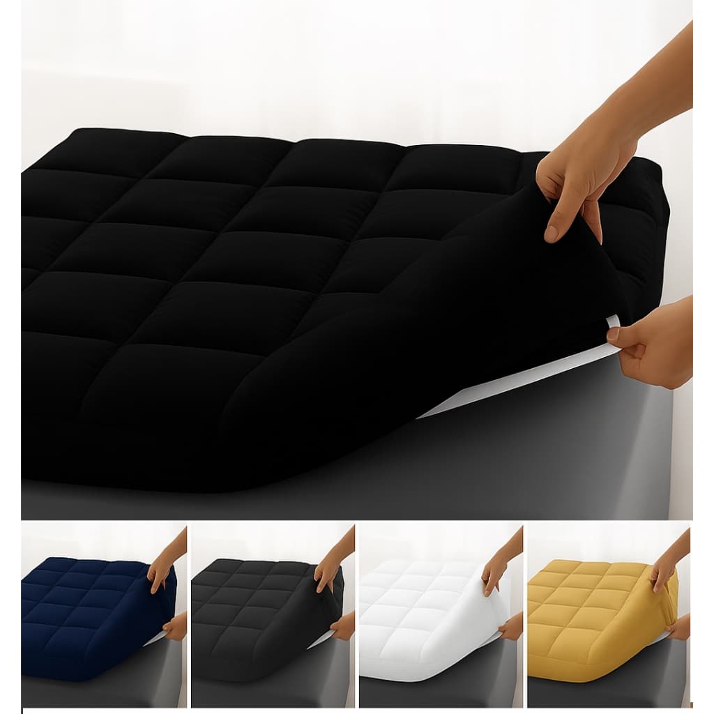 Protetor Pillow Top para Cama Box – 400 Fios e Conforto Extra  Solteiro, Casal, Queen, King Envio Imediato