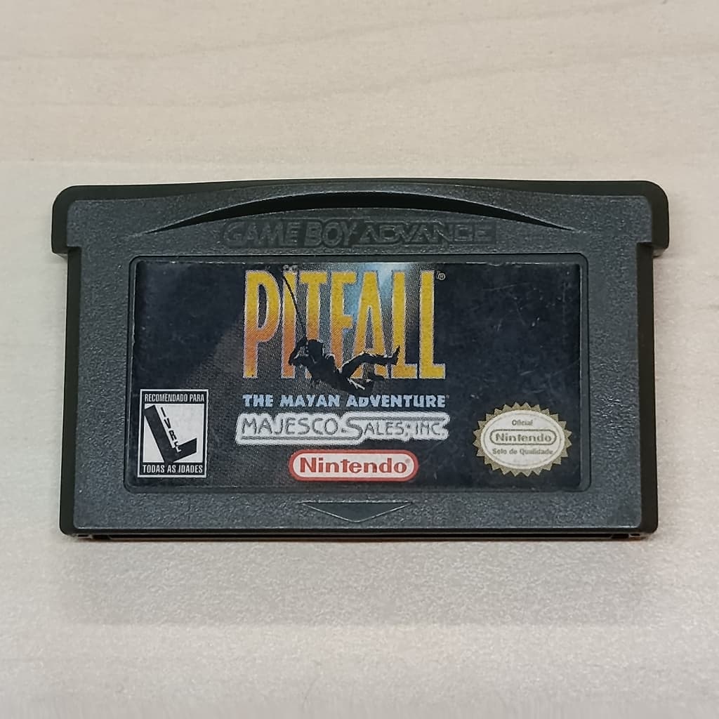 Jogo GBA Pitfall: The Mayan Adventure Original – Game Boy Advance Nacional (Loose)