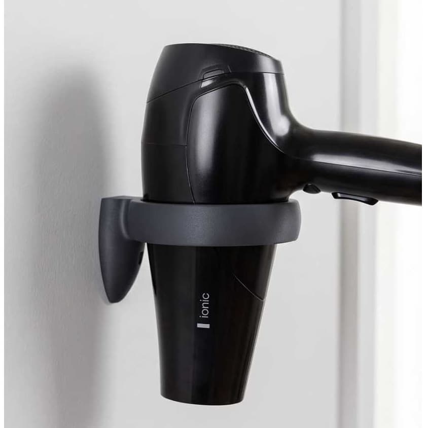Suporte De Parede P/ Secador De Cabelo Universal + Parafusos Suporte De Parede P/ Secador De Cabelo Universa
