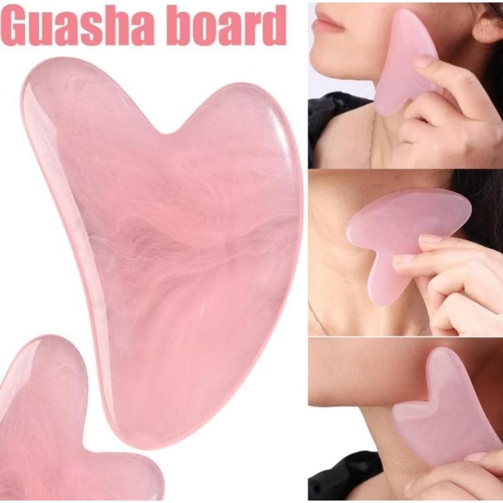 Guasha massagem rosto massag resina cera de abelha gua sha imitação jade placa acuponto cuidados com os olhos spa massag