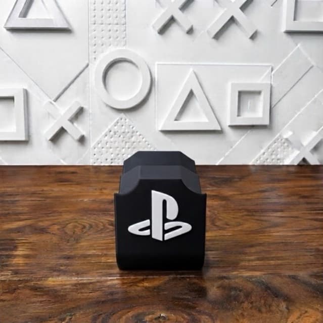 Suporte para Controle PS4 Dualshock de Mesa – Base dupla para 2 Controle – Organizador Gamer