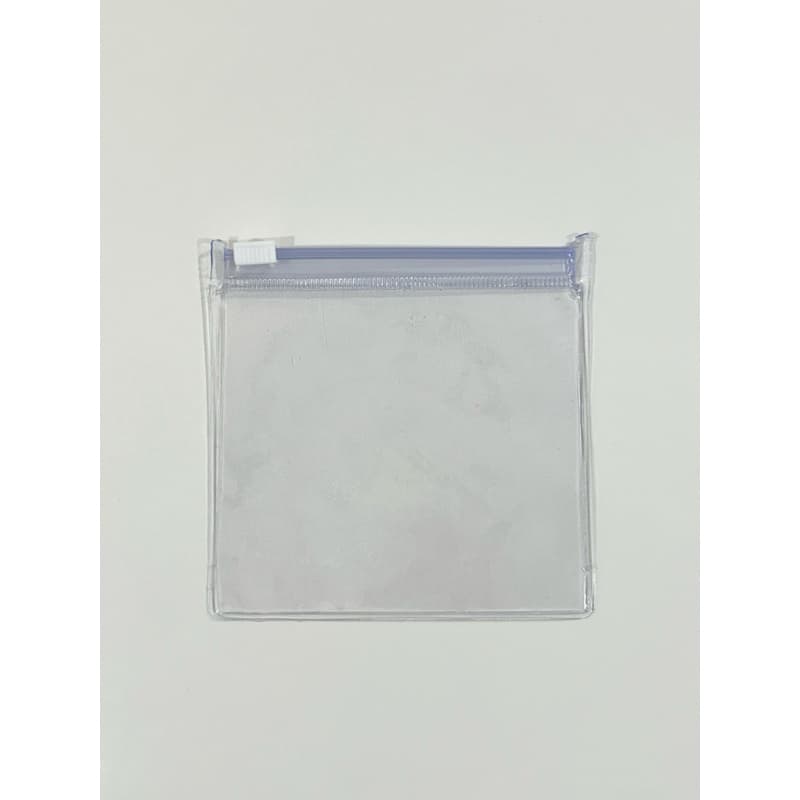 Kits Saquinho Porta Jóias PVC 10x10 Transparente Cristal