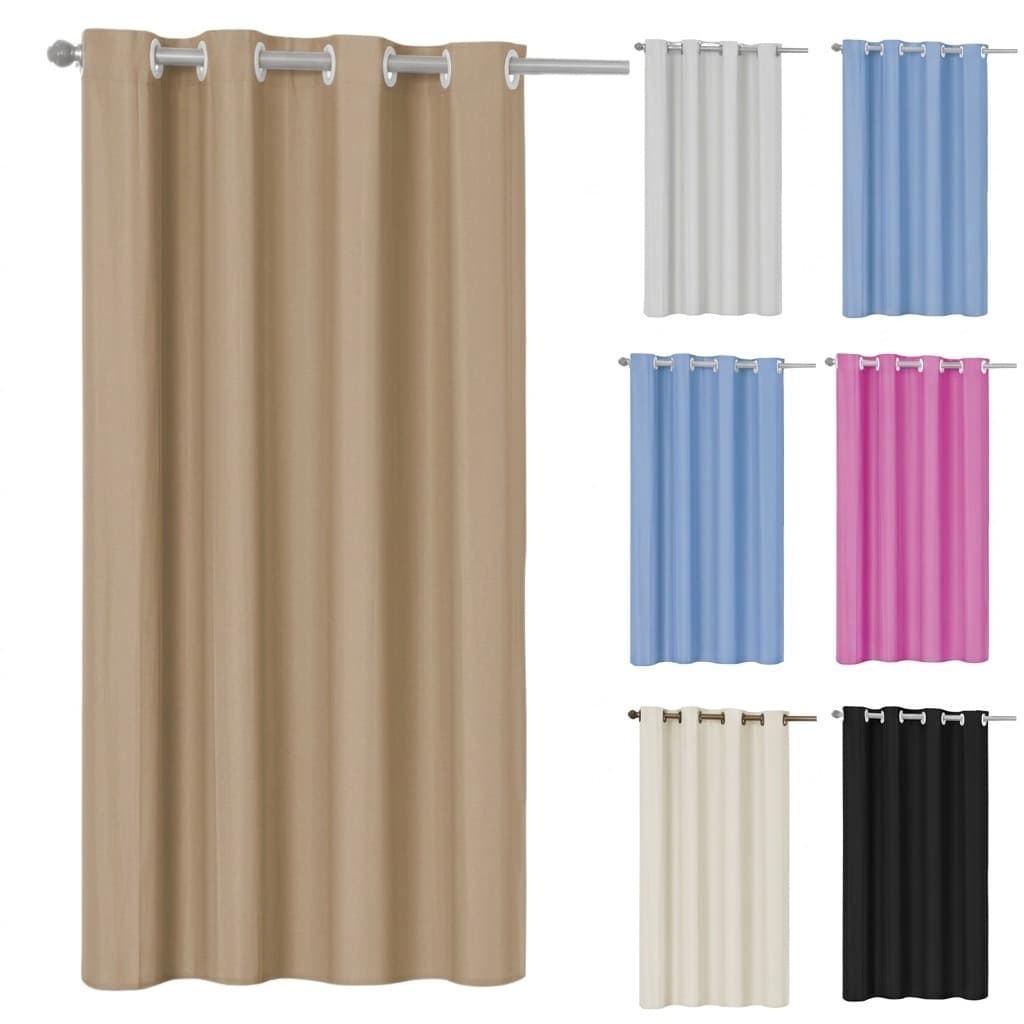 Cortina Blackout PVC 1,00 x 1,40 m para Janela – Folha Única, 1 Lado