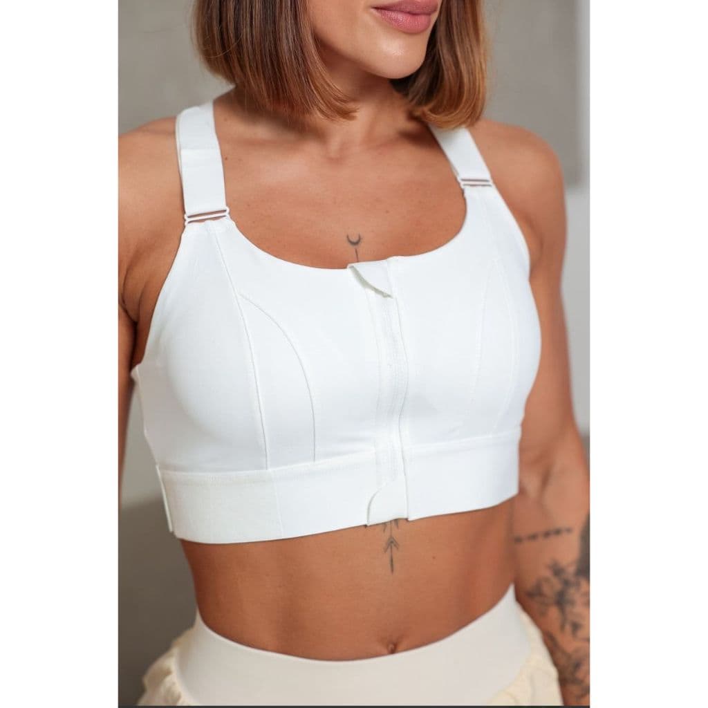 Top Esportivo Feminino Alta Sustentação - Alta Sustentação, Ajuste Personalizado, Tecido Tecnológico