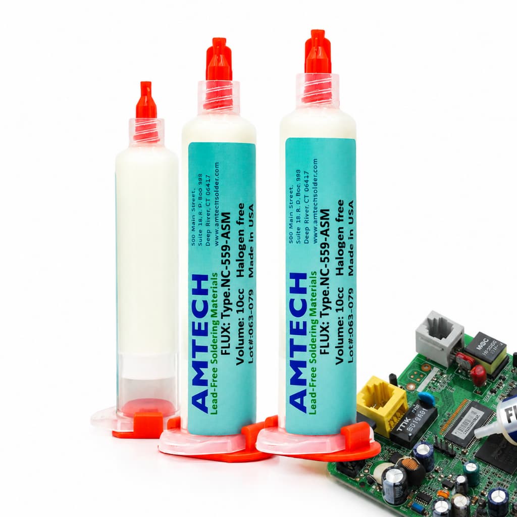 Kit 2 Fluxo De Solda Em Pasta Amtech Nc Asm 559 10cc
