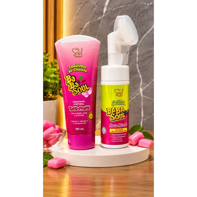 kit Hidratante Corporal & Mousse Facial