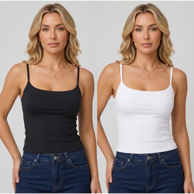 Regata Alcinha Blusa Feminina Básica Suplex Justa Premium Fitness Casual Com Forro Duplo Academia Confortável