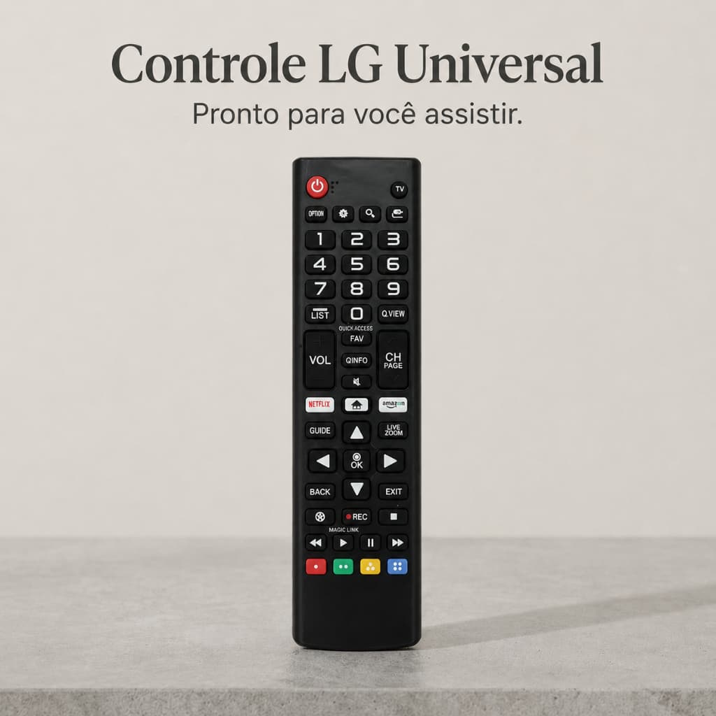 Controle Remoto LG Compátivel para TV Smart LED LCD