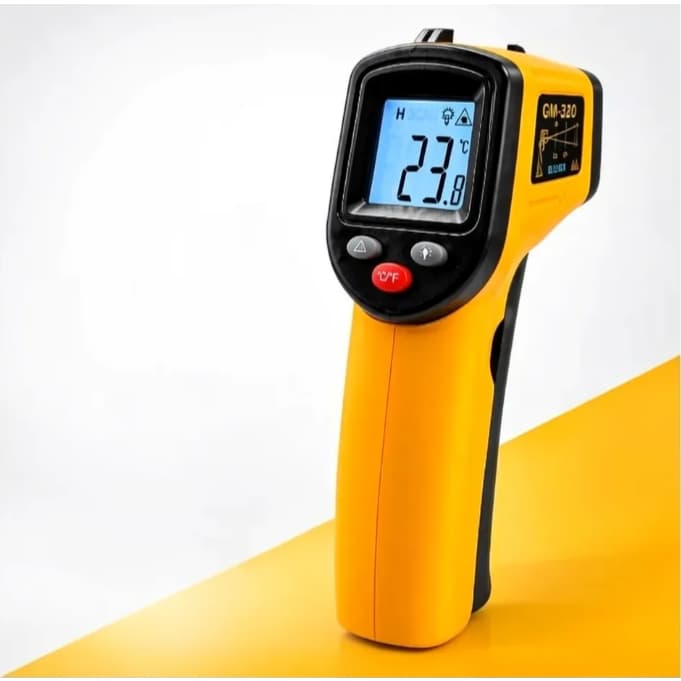 Termômetro Laser Digital Infravermelho -50 A 400 Graus Gm320