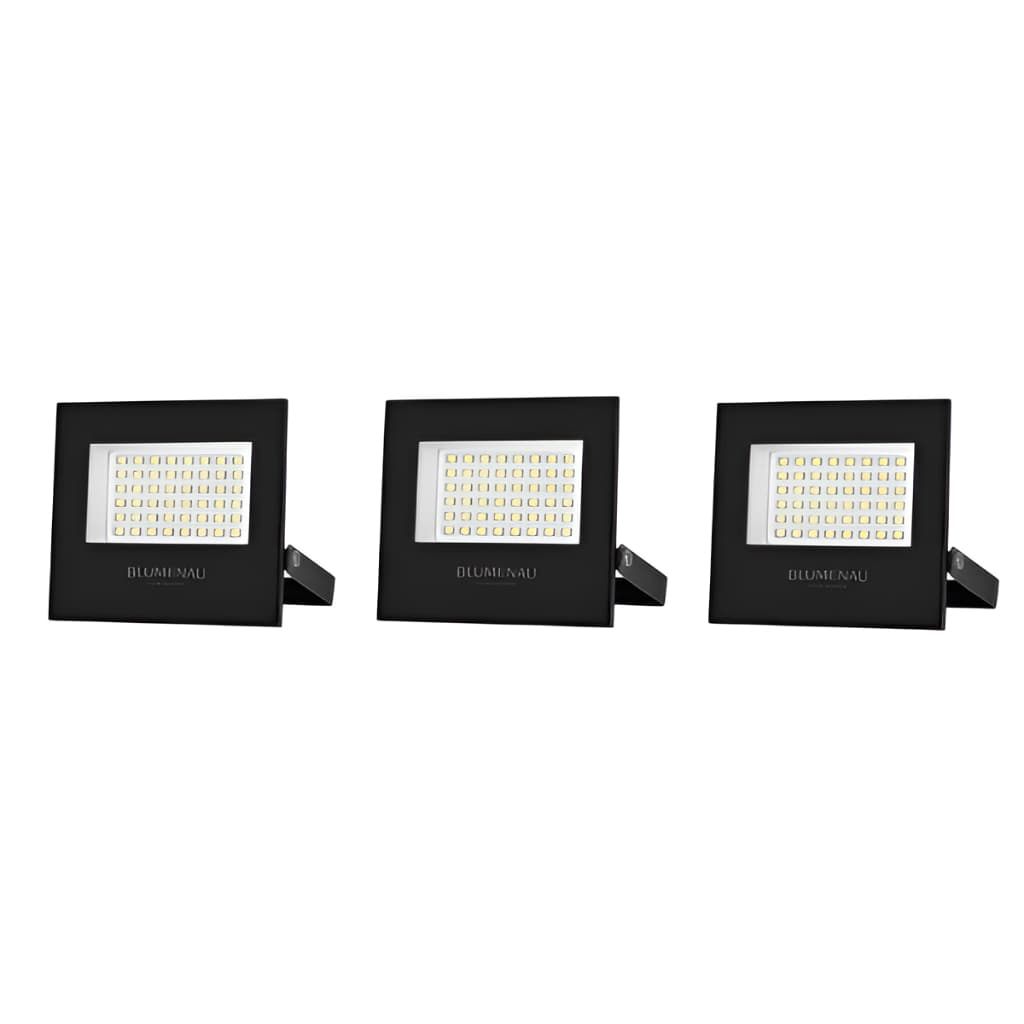 Kit 3 Refletor LED 10W 20W 30W 50W IP66 Bivolt Blumenau