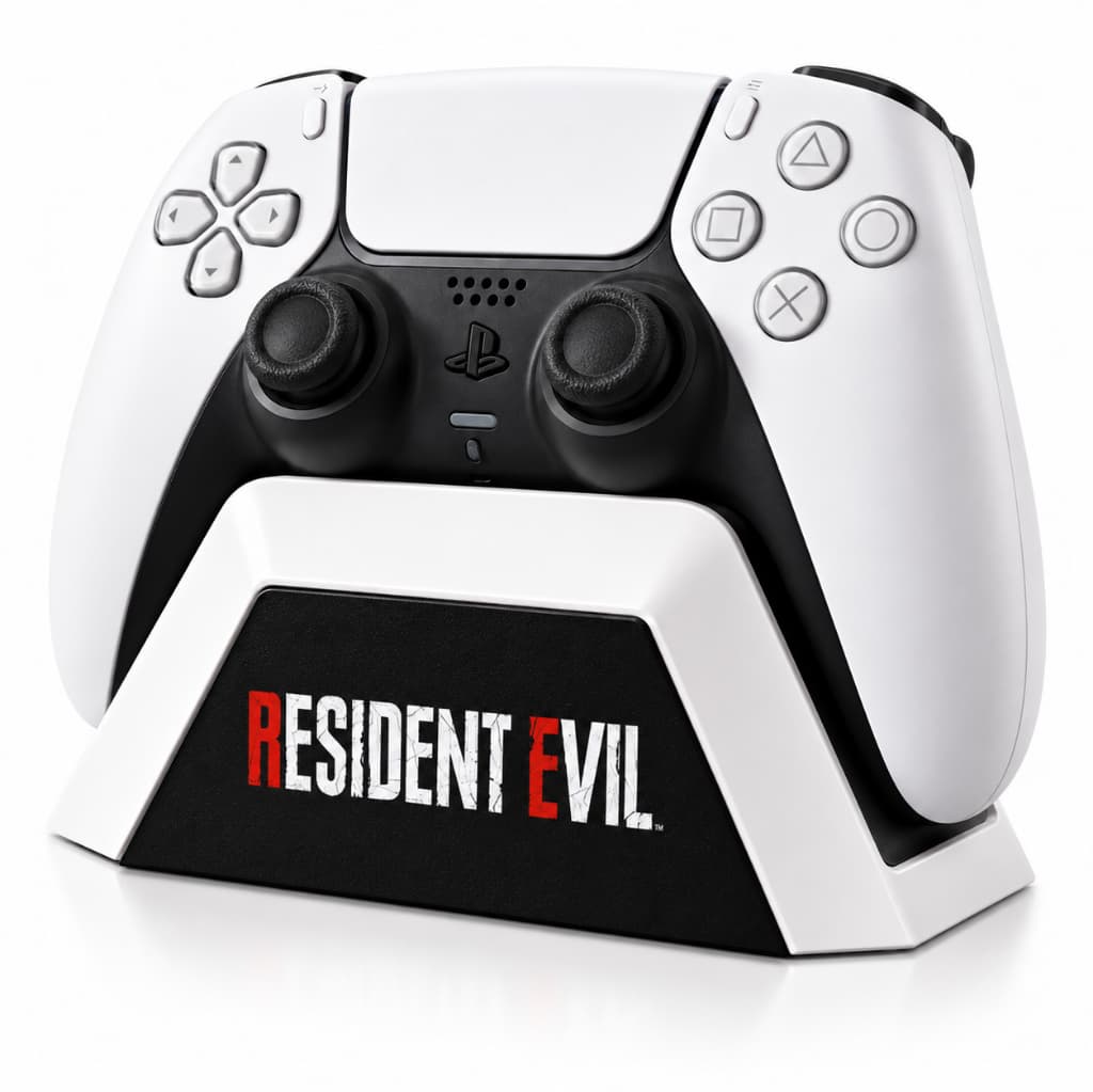 Base Suporte Controle PS5 DualSense Tema Resident Evil Gamer