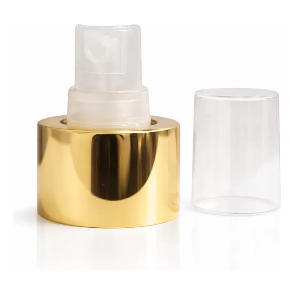 50 Válvula Spray Semi Luxo Dourada 24/410