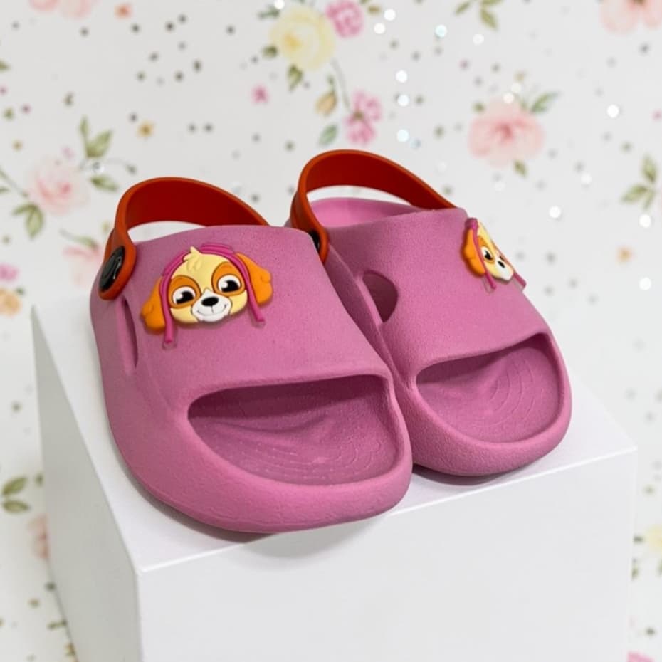 Sandália Chinelo Nuvem Infantil Personagens Canina/Cachorros